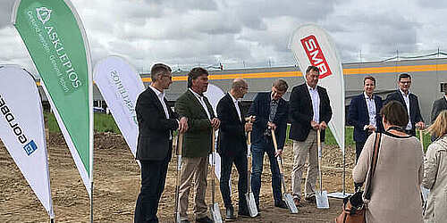 Baubeginn neues Zentrallager für Asklepios